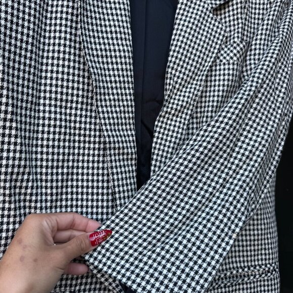 Vintage A.B.S Houndstooth Blazer - Picture 7 of 7